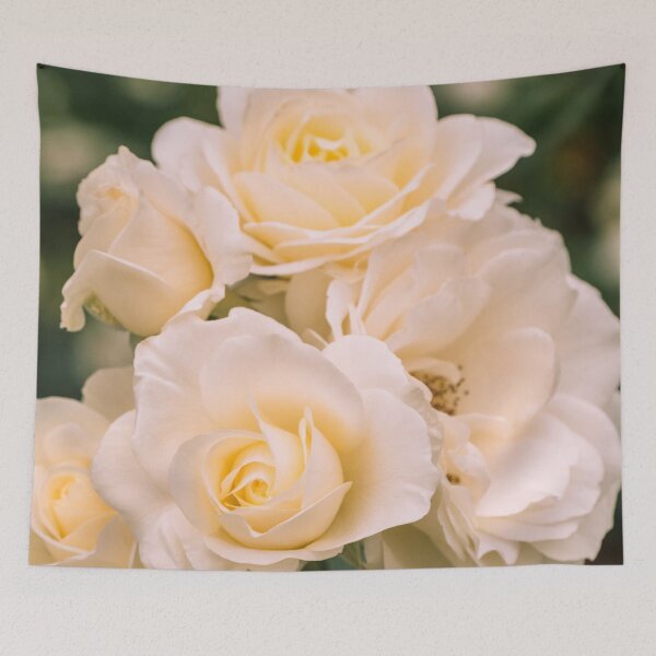 Item preview, Lovely Moondance white roses are blooming designed and sold by Chee Sim.