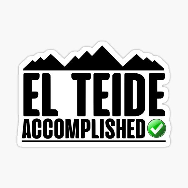 Item preview, El Teide Accomplished Hiking Tenerife Spain designed and sold by Jack Curtis.