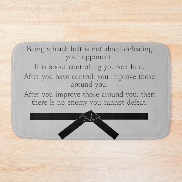 Item preview, On Being a Black Belt designed and sold by Ryan Deis.