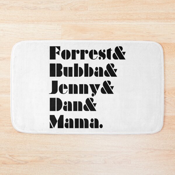 Item preview, Forrest Gump Ampersand Character List designed and sold by vordeman.