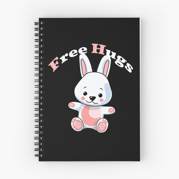 Item preview, Free hugs - cute bunny - gift idea designed and sold by Lenny Stahl.