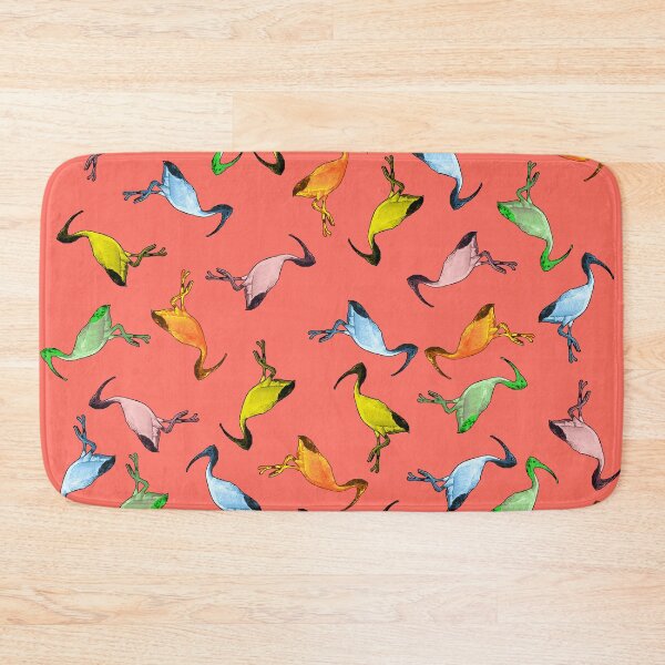Item preview,  THE BIN CHICKEN PASTEL COLONY WITH LIVING CORAL BACKDROP designed and sold by ozcushionstoo.