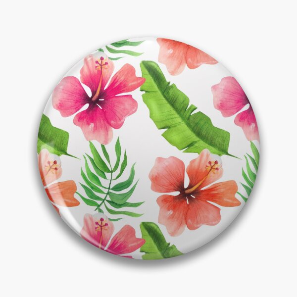 Item preview, Tropical flowers and leaves collection designed and sold by Nataliya Pshenychna.