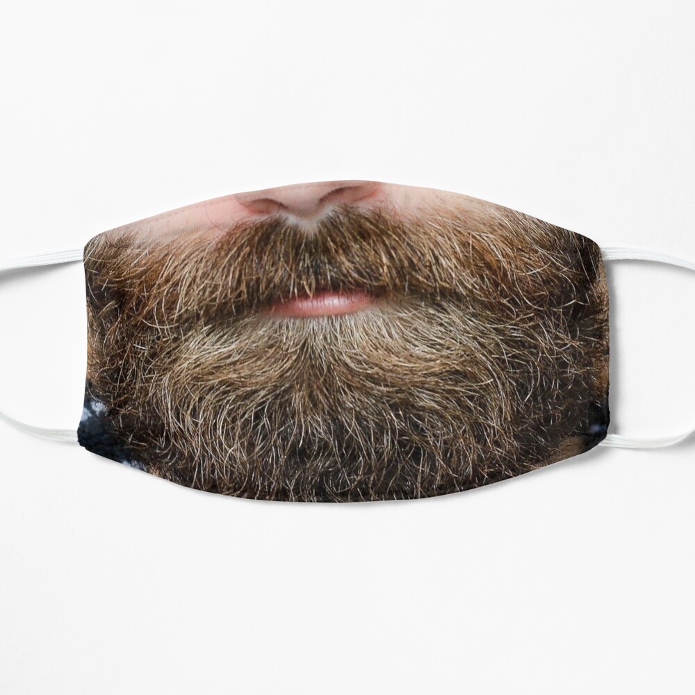 hair mask on beard