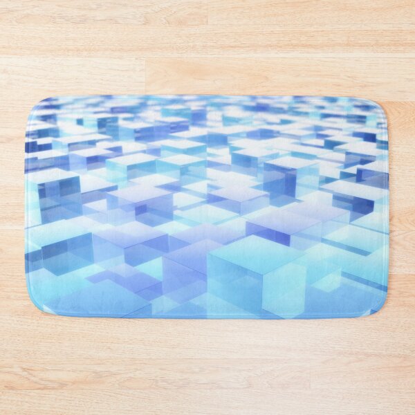 Item preview, Field of Reflective Abstract Ice Cubes Floating Up and Down designed and sold by IncrediVFX.