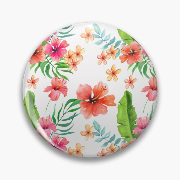 Item preview, Tropical flowers and leaves collection designed and sold by Nataliya Pshenychna.