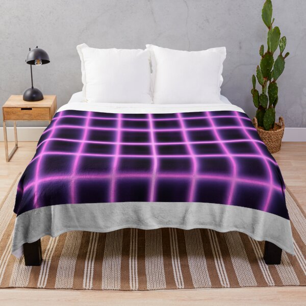 Item preview, Retro 80s Glowing Pink Neon Grid Synthwave Net Lines Slowly Moving designed and sold by IncrediVFX.
