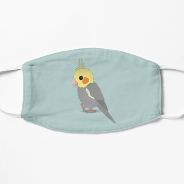 Cute male cockatiel Mask