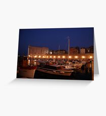 Dubrovnik wharf Greeting Card