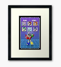 Mega Voltron Framed Print