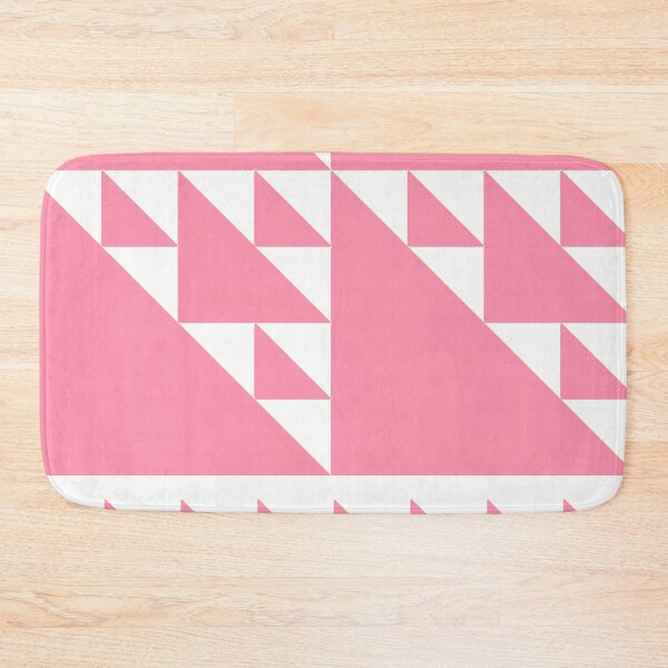 Item preview, Baker- Miller Pink | Triangles designed and sold by ozcushionstoo.