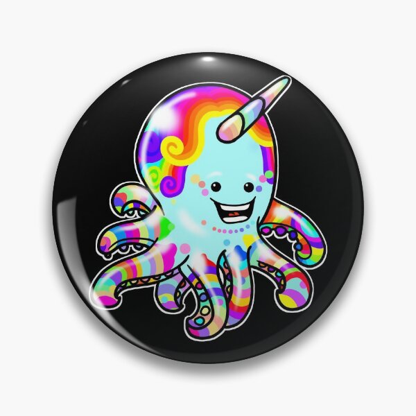 Item preview, JOYFUL RAINBOWY SEA UNICORN  designed and sold by karmadesigner.