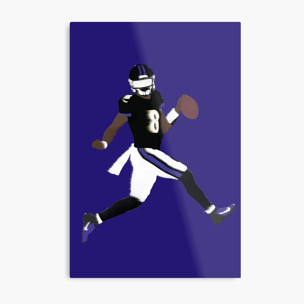 Lamar Jackson Baltimore Ravens Canvas Print Sports Art 