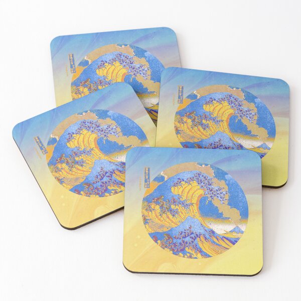 Item preview, Great Wave Off Kanagawa Mount Fuji Eruption designed and sold by anthonylonder.