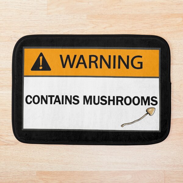 Item preview, Contains Mushrooms designed and sold by ooftech.
