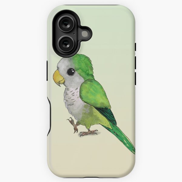 Item preview, Very cute green quaker parrot designed and sold by Bwiselizzy.