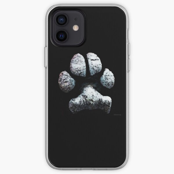 Animal Lovers - South Paw - Dog Art iPhone Soft Case