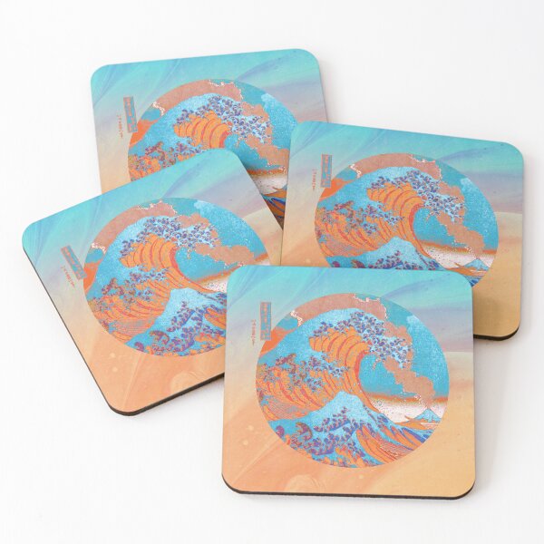 Item preview, Great Wave Off Kanagawa Mount Fuji Eruption designed and sold by anthonylonder.