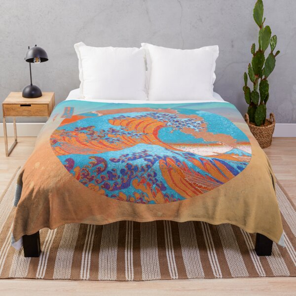 Item preview, Great Wave Off Kanagawa Mount Fuji Eruption designed and sold by anthonylonder.