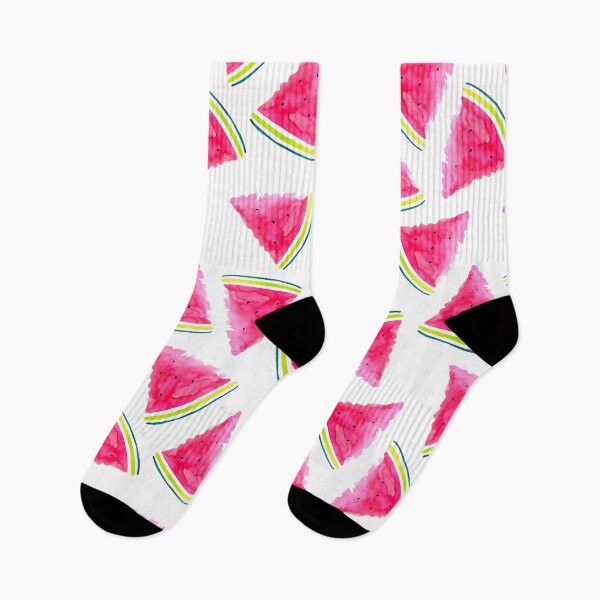 Item preview, Watercolor watermelon seamless pattern designed and sold by AlbinoSnowman.