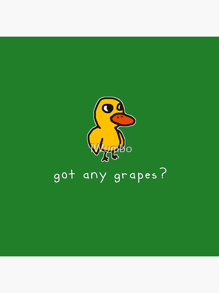 got any grapes? (alt. for dark colored materials) by iWumbo