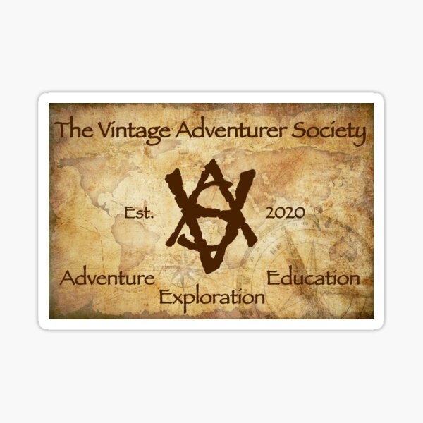 Item preview, Vintage Adventurer Society logo designed and sold by Mrid101.