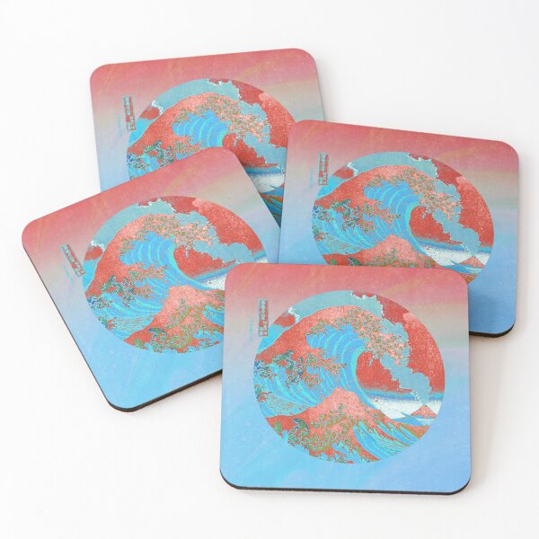 Item preview, Great Wave Off Kanagawa Mount Fuji Eruption designed and sold by anthonylonder.