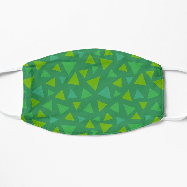 Motif d'herbe de croisement des animaux Masque sans plis