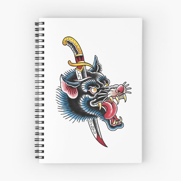 Item preview, Wolf & Dagger  designed and sold by TalenTattoos.