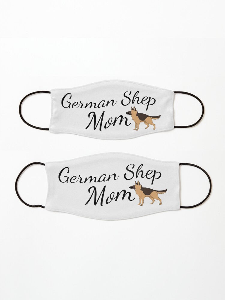 Alternate view of German Shepherd Mom Mask