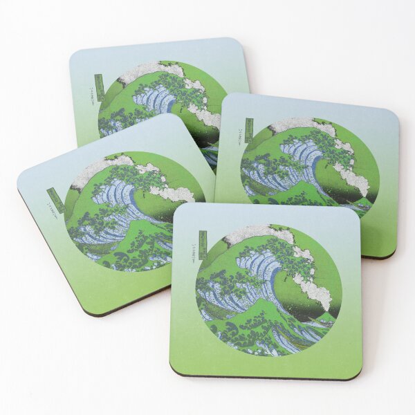 Item preview, Great Wave Off Kanagawa Mount Fuji Eruption designed and sold by anthonylonder.