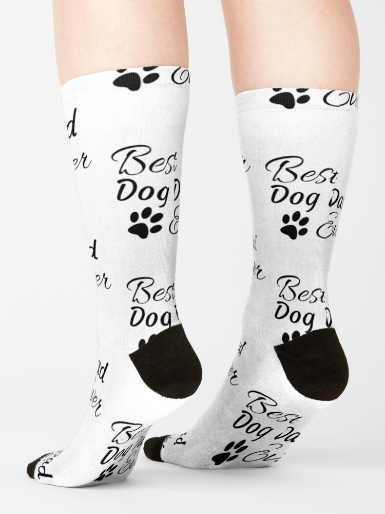 Alternate view of Best Dog Dad Ever Socks