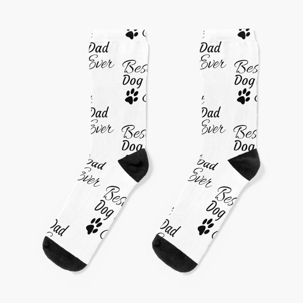Best Dog Dad Ever Socks