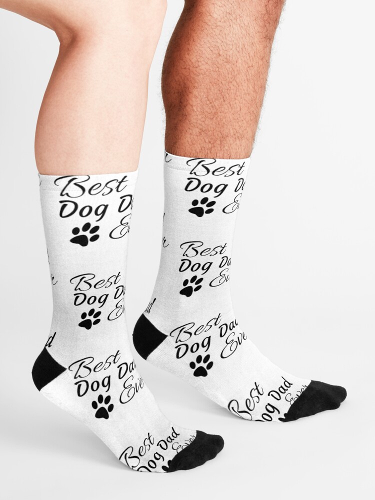 Alternate view of Best Dog Dad Ever Socks