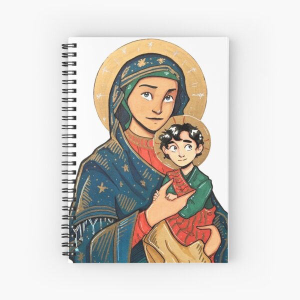 Our Lady of Perpetual Help Spiral Notebook