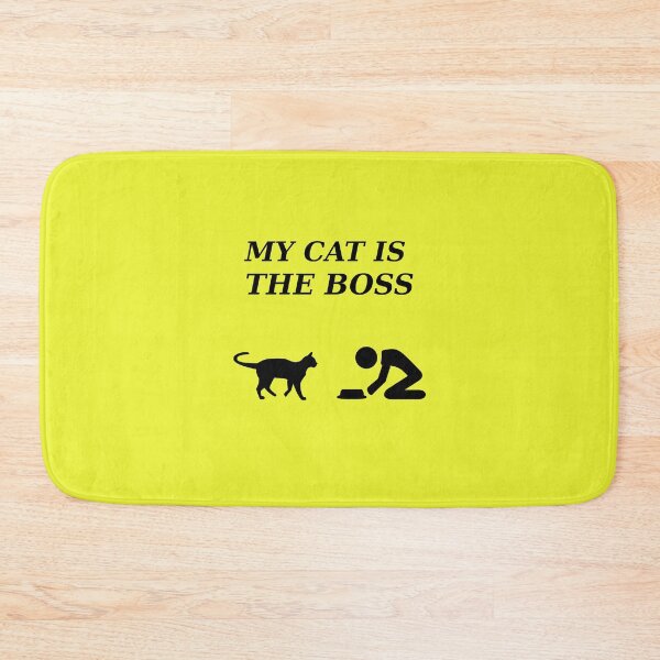 Item preview, My cat is the boss designed and sold by Imutobi.