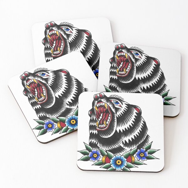 Item preview, Black bear designed and sold by TalenTattoos.