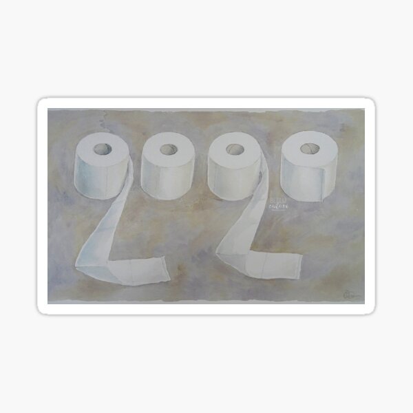Item preview, Twenty Twenty | Quarantine Watercolours designed and sold by BelluCuluri.