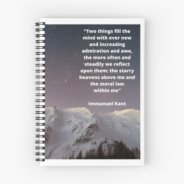 Item preview, Immanuel Kant - The Starry Sky above me and the Moral Law within me designed and sold by newtree.
