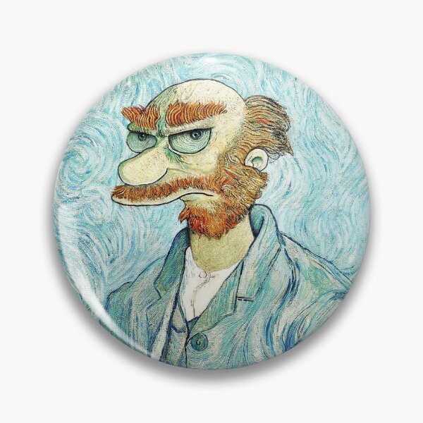 Item preview, Groundskeeper Van Gogh designed and sold by limpfish.