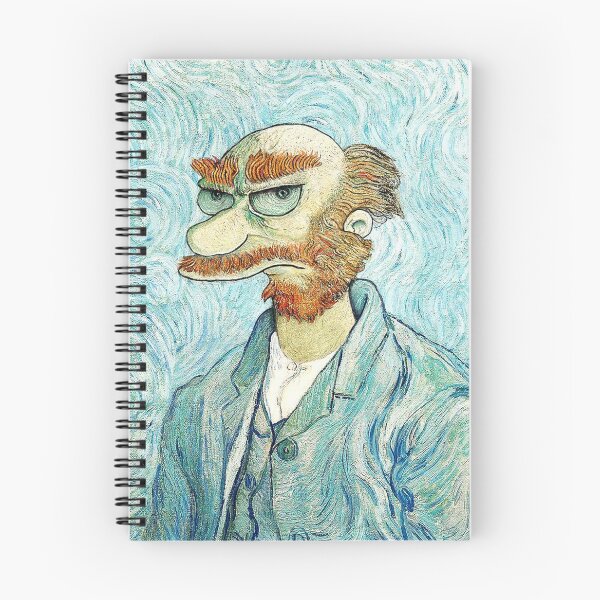 Item preview, Groundskeeper Van Gogh designed and sold by limpfish.