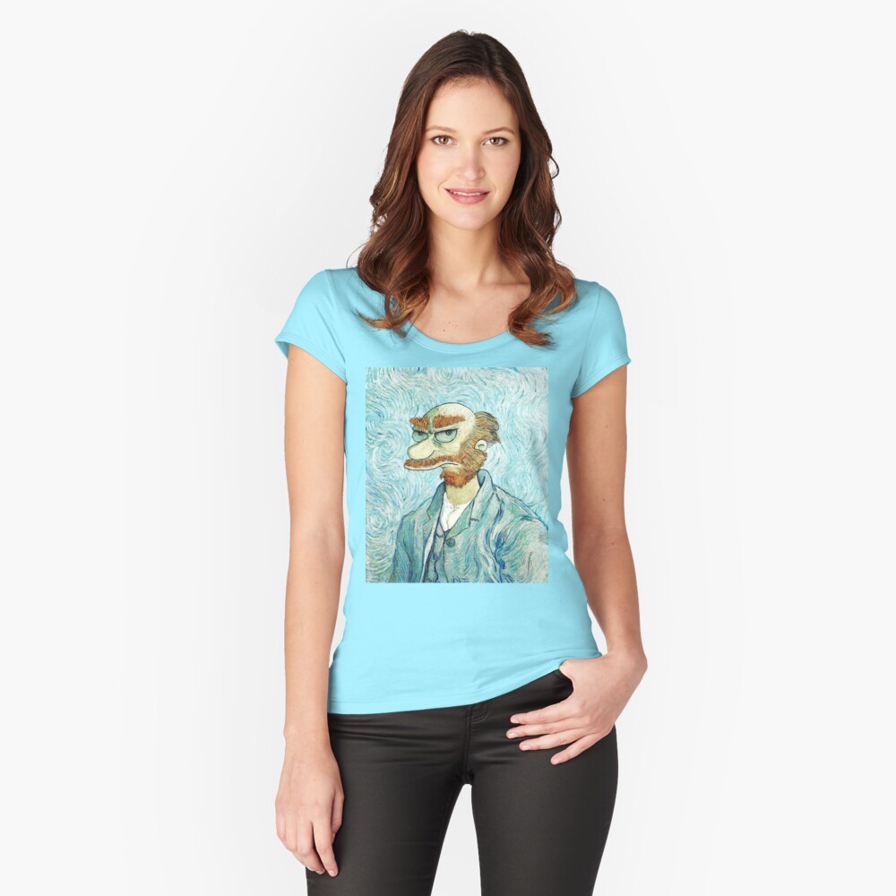 Item preview, Fitted Scoop T-Shirt designed and sold by limpfish.