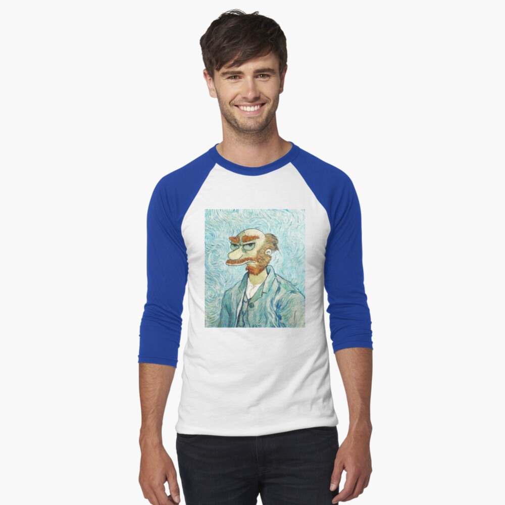 Item preview, Baseball ¾ Sleeve T-Shirt designed and sold by limpfish.