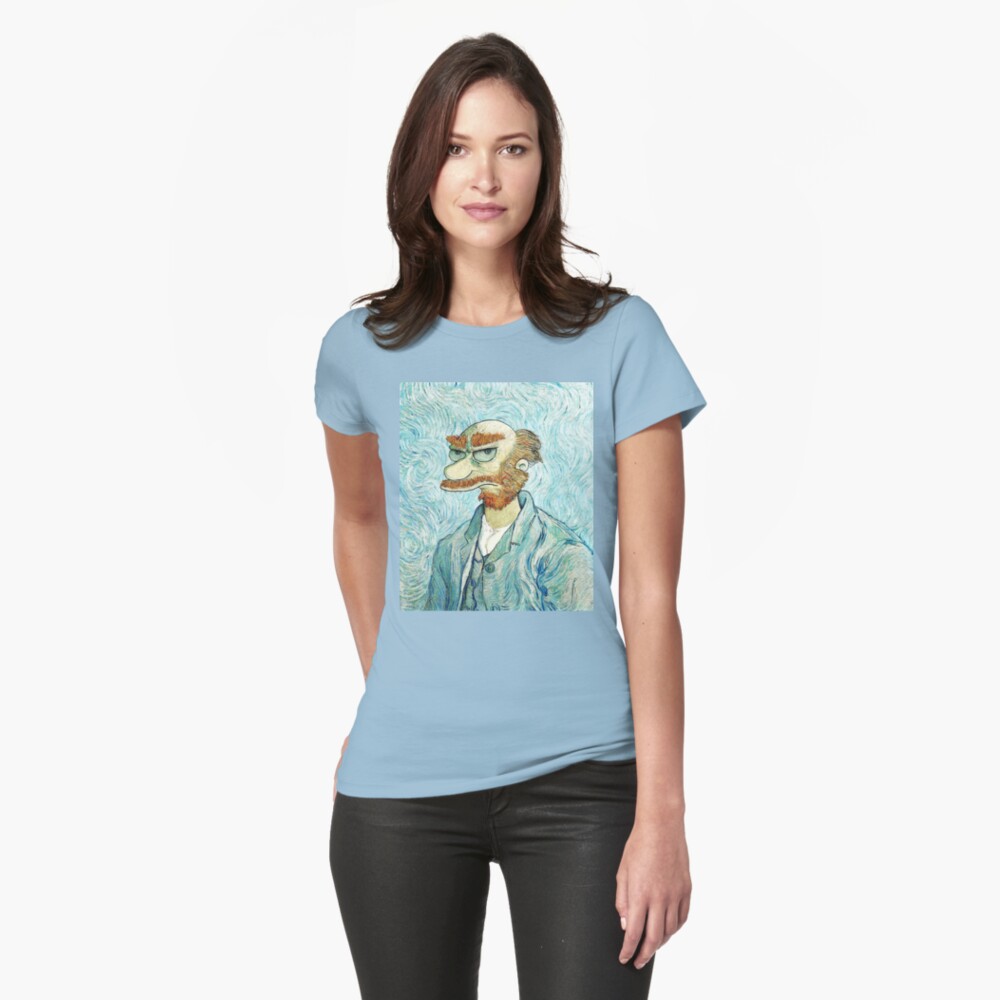 Item preview, Fitted T-Shirt designed and sold by limpfish.