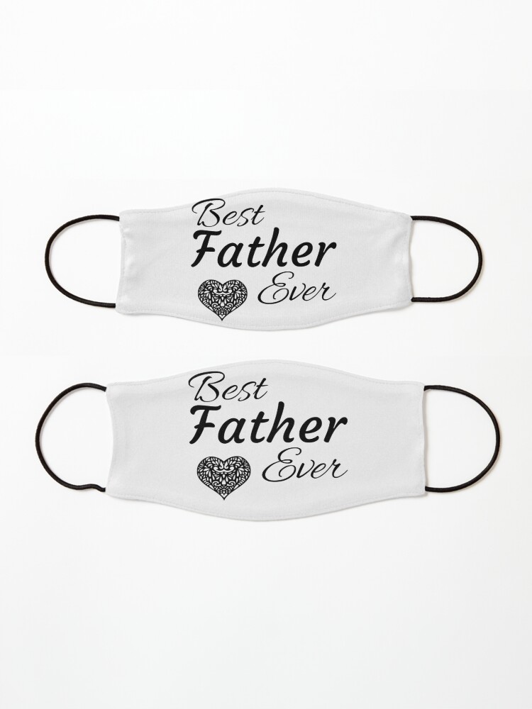 Alternate view of Best Father Ever Mask