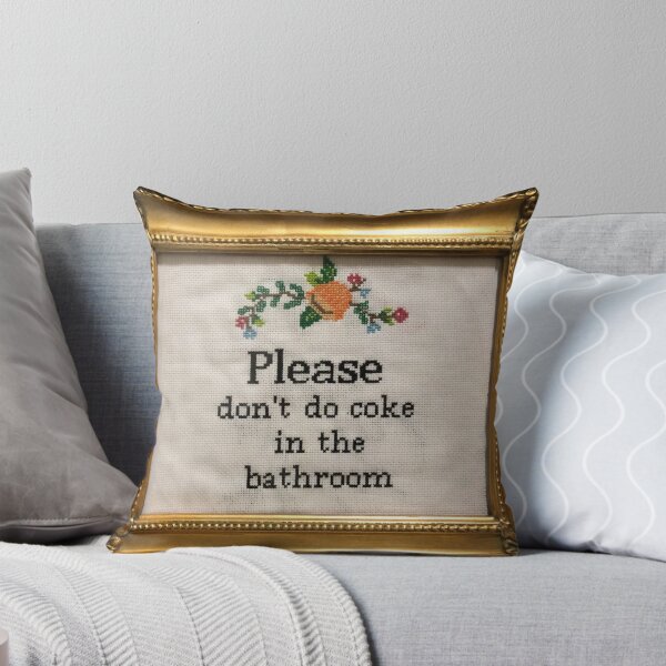 Item preview, Please Don't Do Coke in the Bathroom designed and sold by micbitz.