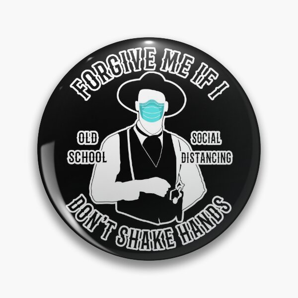 Item preview, Forgive Me If I Don't Shake Hands Doc Holliday Tombstone designed and sold by VGraphicDesigns.