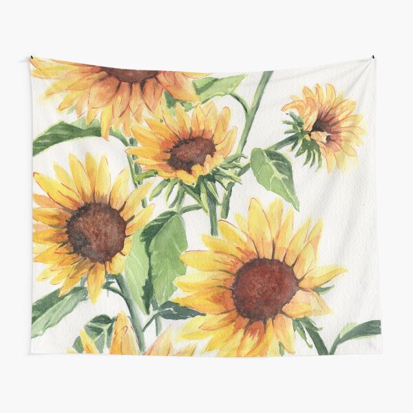 Sunflowers Tapestry