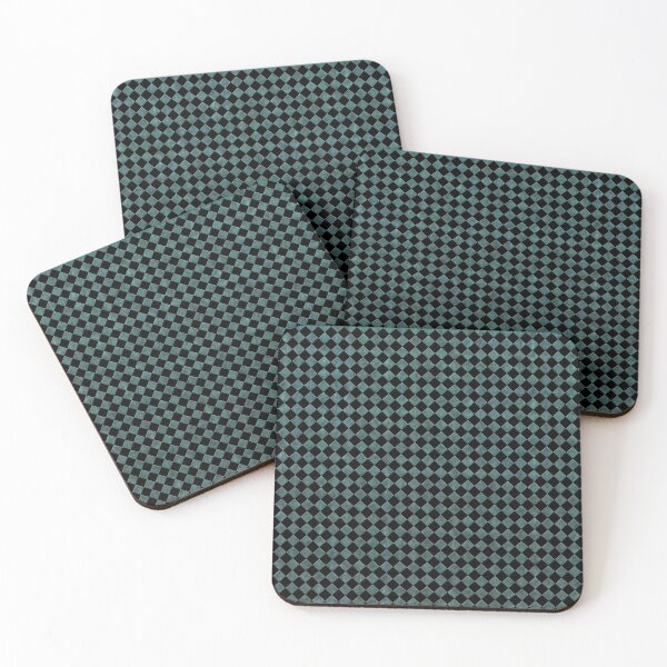 Item preview, Turquoise leather look diamond designed and sold by Gatterwe.