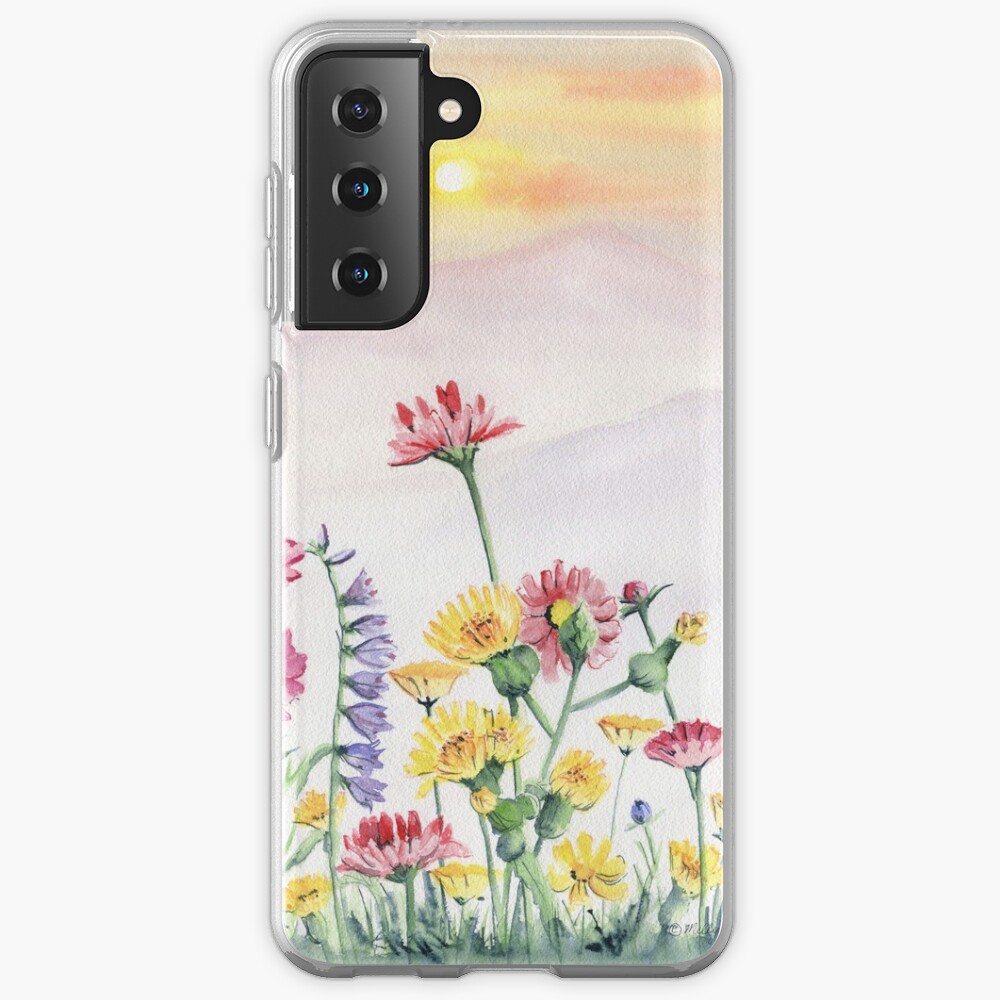 "Wildflower" Case & Skin for Samsung Galaxy by MellyTerp Redbubble